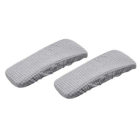 1 Par Stol Armlæn Betræk Stol Arm Betræk LYS GRÅ