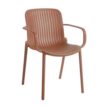 Brio Stol Terrakotta 58X56,5X81Cm