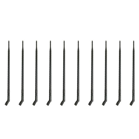 6 stk 9dbi Rp-sma Bånd 2.4ghz 5ghz Høj Gain Wifi Router Trådløs Tilt Antenne