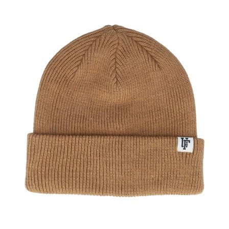 Upfront - Frankie Recycled Beanie Tobacco Brown Cuff Cuff Brown Beanie - @ Hatstore