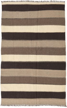 Kilim Rug Hand Woven 132X205 Brown/Orange Persia