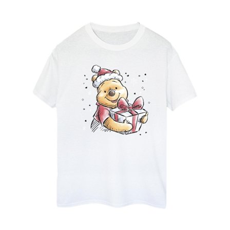 Nalle Puh Dam/Flickor Present Bomulls Boyfriend T-shirt