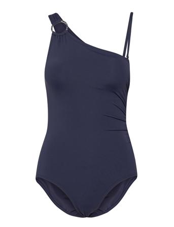 1Shldr 1Pcs Badedrakt Badetøy Blå Michael Kors Swimwear