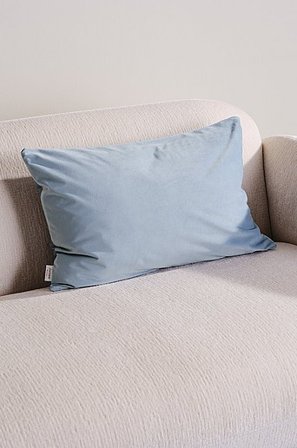 Jotex - Kissenbezug 40x60 Cm Blau - SAVANNAH - Kaufe Dekokissen und Kissenbezüge bei Jotex