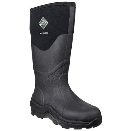 Muck Boots Unisex Muckmaster Hi Wellington Boots 8 UK Svart