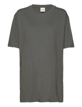 Over D The-Shirt T-shirts & Tops Short-sleeved Grå Boob