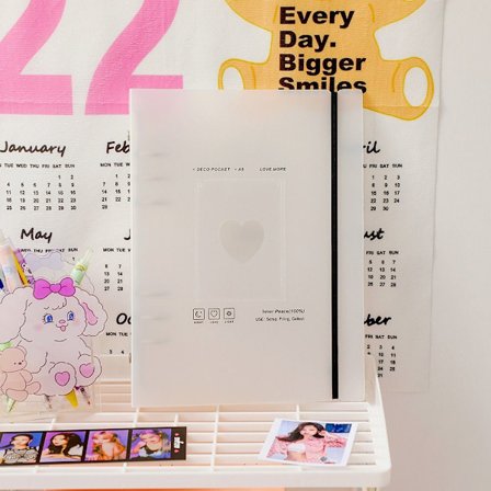 A5 Ringbind Ring Saml Bog Idol Photo Organizer MED LETTER