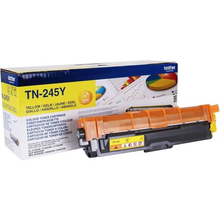 BROTHER Toner TN245Y 2,2K gul - Lyreco - Toner och bläck - Tonerkassetter - Toner Brother
