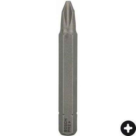 Bosch PH2 Bits 3-pakn. 51mm, Maskintilbehør & forbruk