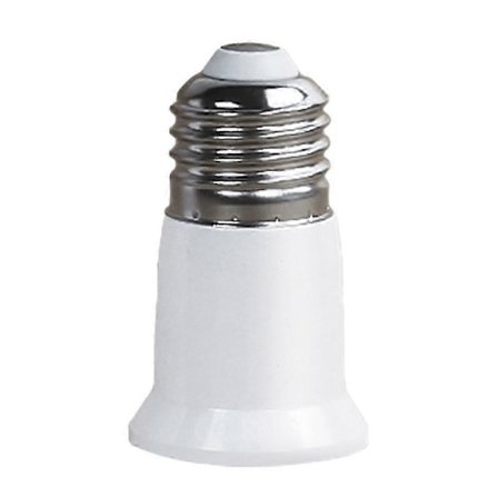 E27 til E27 Lyspære Sokkel Forlenger for Medium Lyspære Forlenger Sokkel 65mm 95mm 120mm