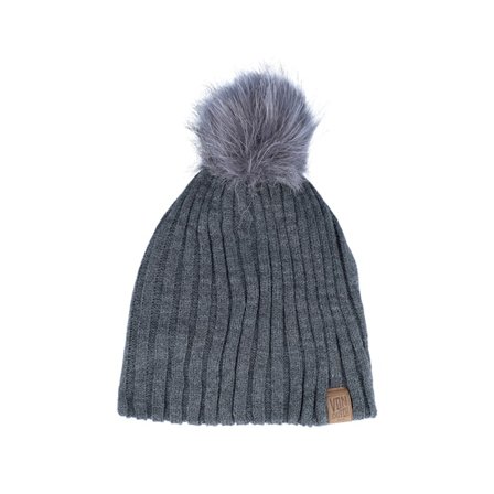 Von Dutch - Grau Pom Mütze - Head Grey Pom @ Hatstore