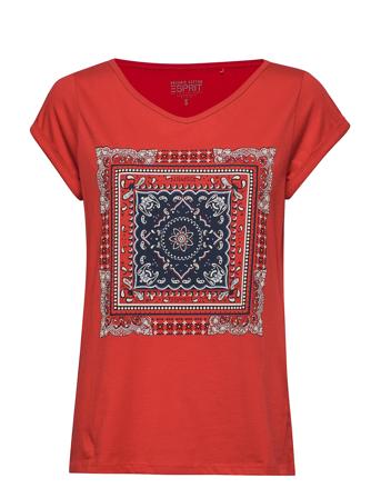 T-Shirts Red Esprit Casual