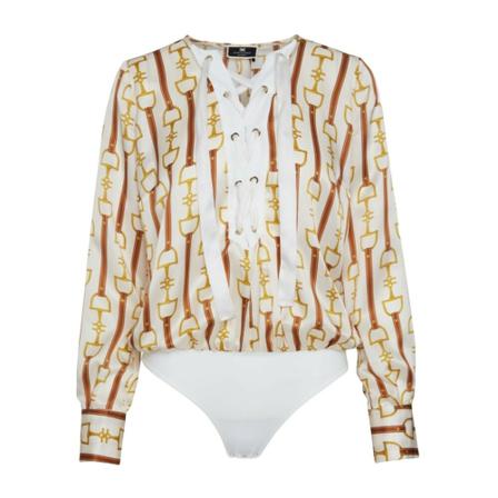 Elisabetta Franchi Bluse inbo, Dame
