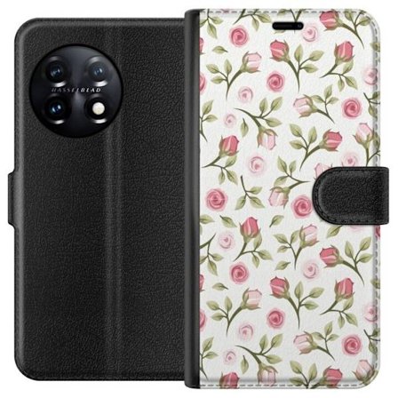 Plånboksfodral till OnePlus 11R med Blommigt
