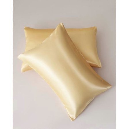 2 pudebetræk simulation silke ensfarvet pudebetræk kuvert pudebetræk