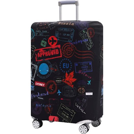 (S) Bagageskydd Tvättbart Resväska Skydd Repskydd Resväska skydd Passar 18-20 tums bagage