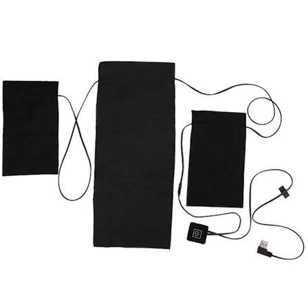 3-i-1 Varme Klud Smart Temperaturjustering Elektrisk Varmepude til Tøj Vest