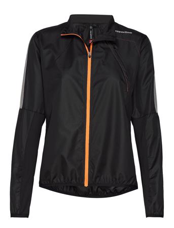 Visio Wind Jacket Outerwear Sport Jackets Svart Newline