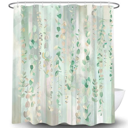 Badrumsdekoration Tvättbar Mögelbeständig Duschdraperi 180 X 180 cm (Stil, 22)