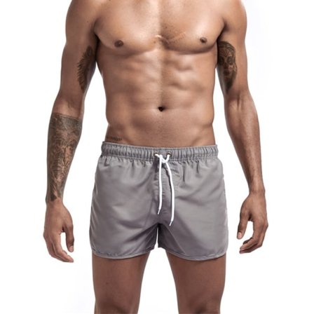 Miesten uimahousut vedenpitävät rantahousut urheilushortsit uimaharmaa M zdq