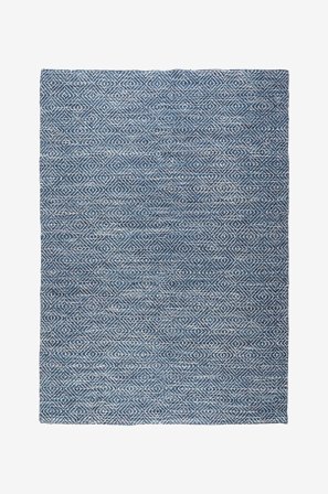 InHouse Group - Villamatto TEMPO - Sininen - Villamatot - 130X190 - - Homeroom