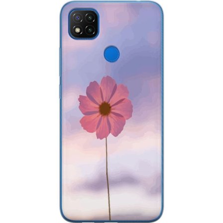 Mobilskal till Xiaomi Redmi 9C NFC med Rosa blomma
