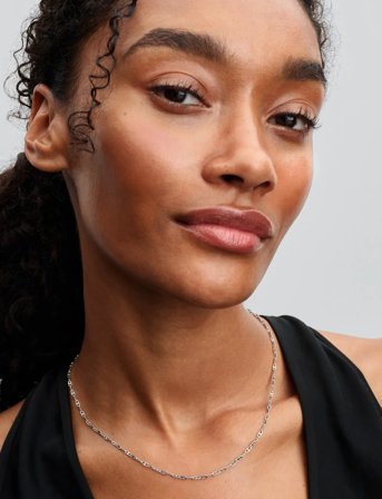 Pandora Sterling Silver Necklace - Silver - 55 CM