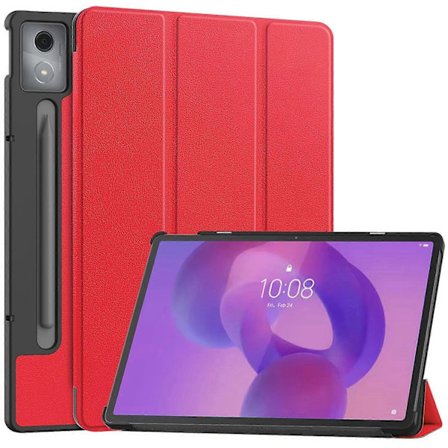Fodral för Lenovo Idea Tab Pro Anti-Drop Läderställ Surfplatta - Grå Flerfärgad