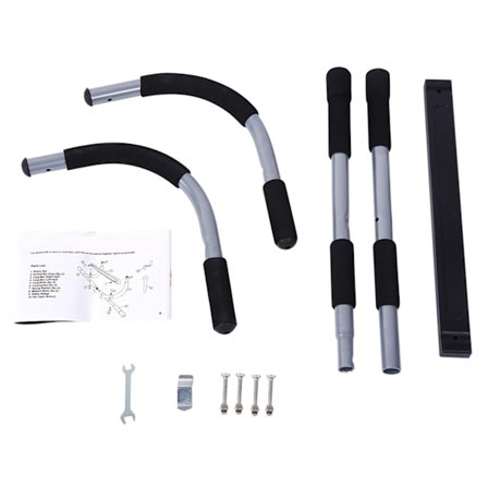 Monipuolinen leuanveto-/vedonlyöntitanko, raskas kuntoiluväline, kuntosalilaite, kotiin asennettava ovenkahvatreeni Plus