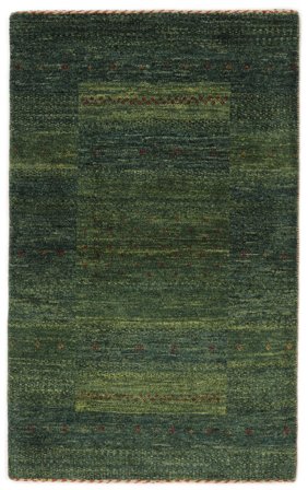 Tresillo Pequeño Loribaft Fine Persia Alfombra 78X126 Lana
