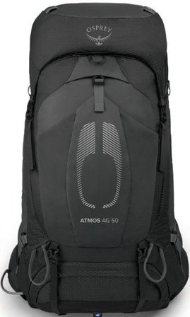 Osprey Atmos AG 50 rinkka, musta