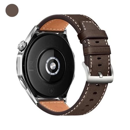 20mm 22mm Läderarmband För HUAWEI WATCH 5 4 Pro GT 3 GT2 Pro 42mm Buds Band WATCH GT 5 4 46mm Ersättningsarmband Tillbehör