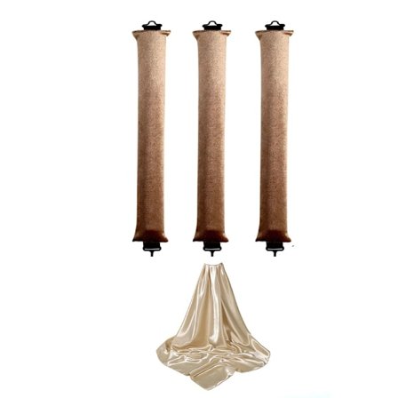 Ingen uppvärmning krävs, mjuk sov-locktång, perfekt för att locka håret över natten.