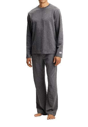 J.Lindeberg Pierce Pyjama Set Överdelar Herr Grå L