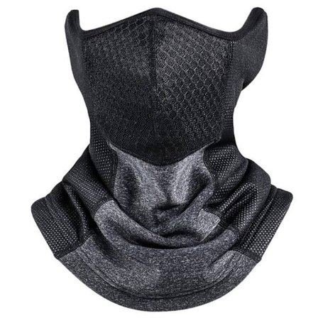 Skjerf 2,5 pm maske sykling utendørsaktivitet ski motorsykkel Grey_Christmas Gift