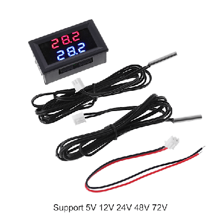 Digital Måler Bil Temperaturmålere Temperaturmålingsmåler