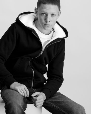 Moose Knuckles CLASSIC BUNNY Czarny Kurtki Chłopiec - Kids Brand Store