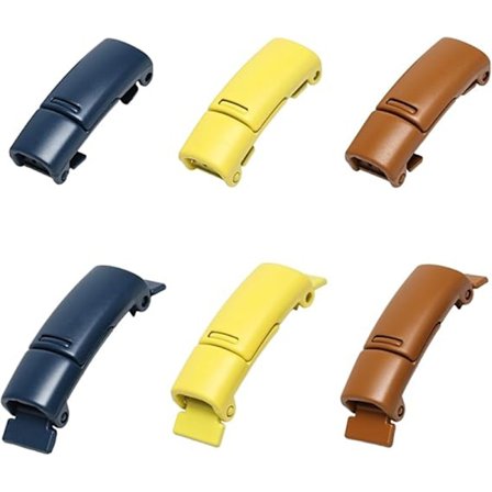 6 st Skosnören Spänne Lås Metall Snabb Magnetisk Utan Knytning