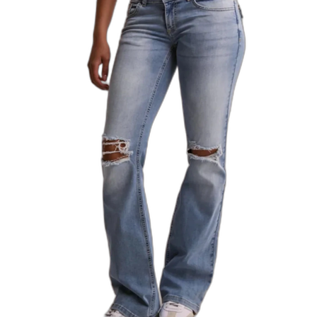 Ljusblå jeans Nelly