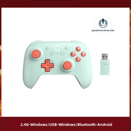 Mintgrønn 8BitDo Ultimate 2C trådløs spillkontroller i ny farge for PC Windows 10/11 Android USB Bluetooth SteamOS