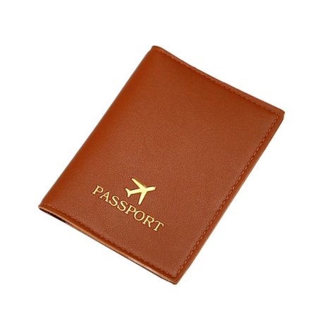 Passdeksel Passlommebøker LYSEBRUN