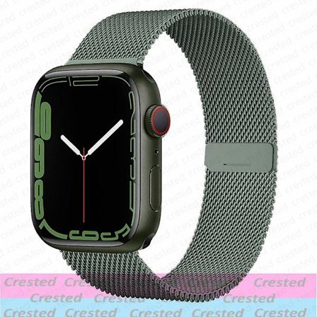 Milanese Loop Strap För Apple Watch Ultra Band 44mm 40mm 45mm 41mm 49mm 42mm 38mm 44 Mm Correa Armband Iwatch Series 3 6 Se 7 8