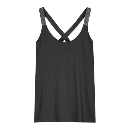 Summum Woman Top , Zwart , Dames , Maat: S
