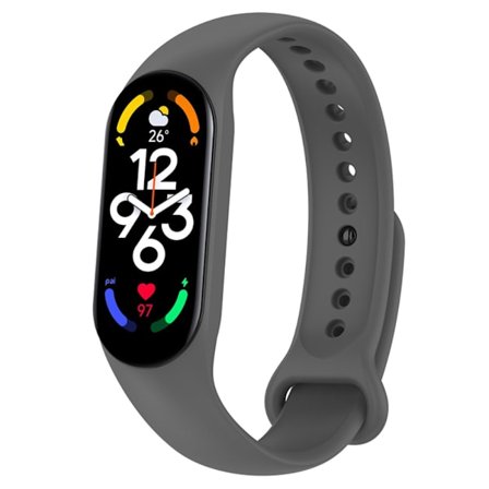 Silikoniranneke Xiaomi Mi Band 7 Harmaa
