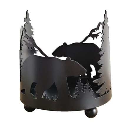 Kreativ järnljusstake cirkelformad ljusstake BJÖRN BJÖRN[BT}