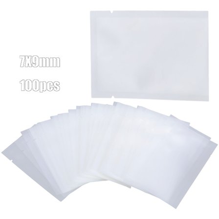 100 stk. matte kosmetikkorganiseringposer, lekkasjesikre flerbruks oppbevaringsposer for lotioner, serum, PET hudpleietilbehør