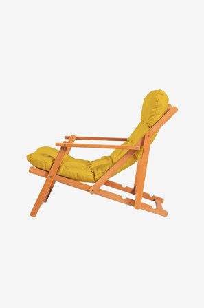 Hanah Home - Trädgårdsstol - Kerim - Gul - Utefåtöljer - Från Homeroom