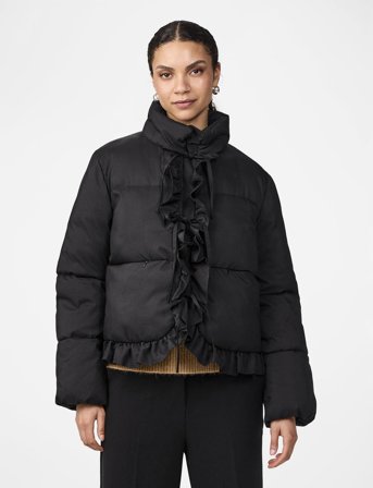 YAS Yasmalino Padded Jacket S. - Black - S