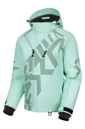 Giacca Snow FXR Cold Cross CX 26 Donna Salvia chiara 12