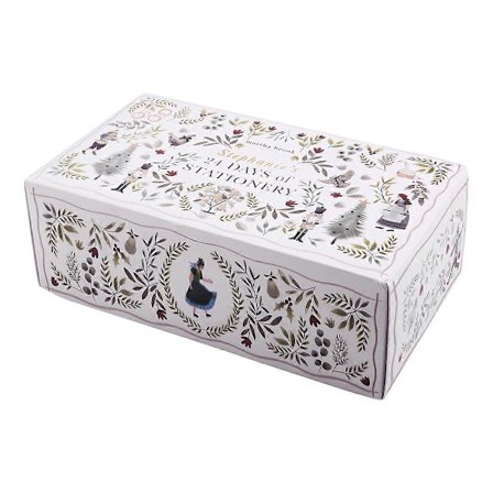 Vinter Woodland Design Jule Nedtellingskalender Skrivesaker 24 Dager Skrivesaker Adventskalender Festival